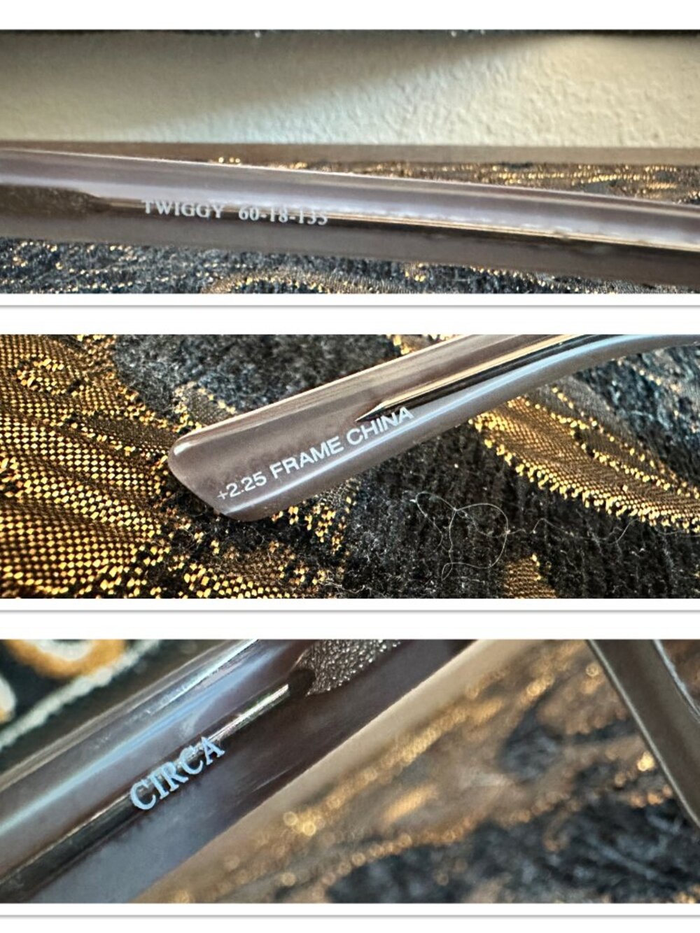 CIRCA Twiggy Oversized Red Retro Reading Sunglasses +2.25 EUC - Picture 6 of 7